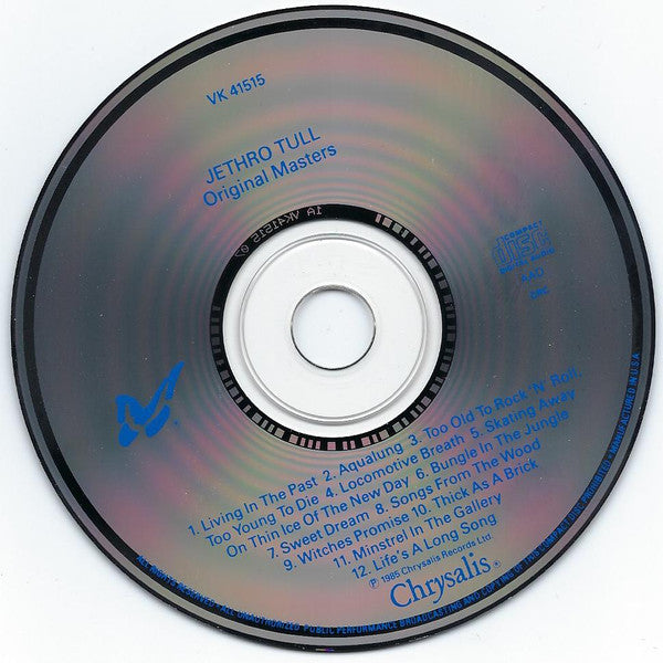 Jethro Tull : Original Masters (CD, Comp, Club, RE)
