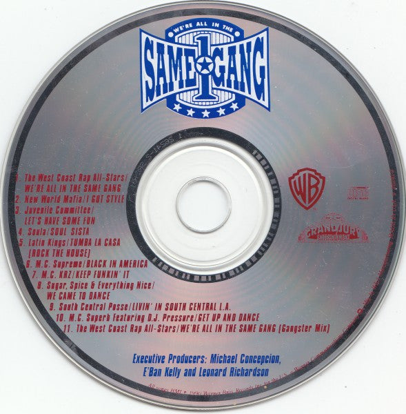 Various : We're All In The Same Gang (CD, Comp)