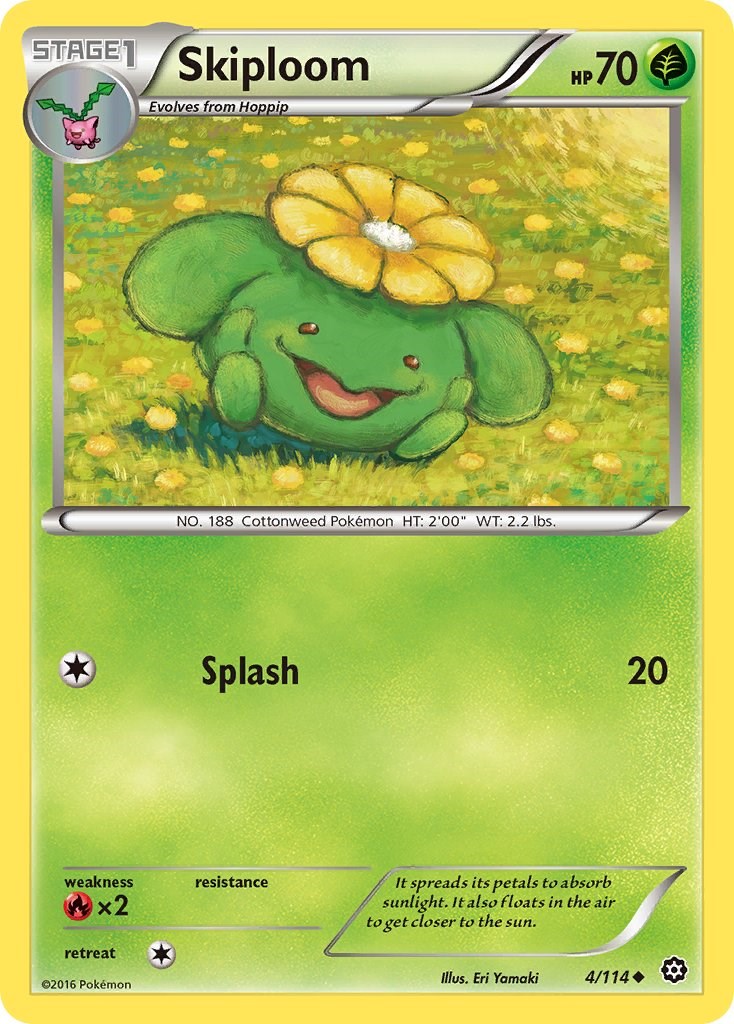 Skiploom [STS - 4/114] Pokemon Trading Card