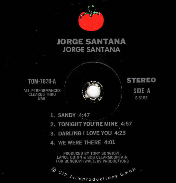 Jorge Santana : Jorge Santana (LP, Album, Rai)