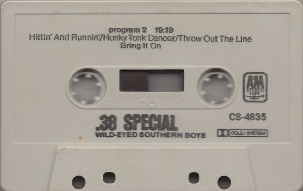 38 Special (2) : Wild-Eyed Southern Boys (Cass, Album)