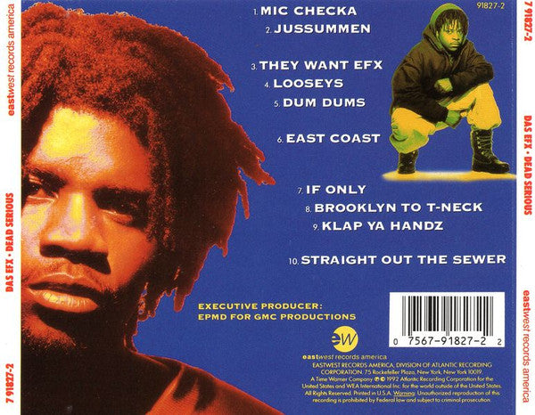Das EFX : Dead Serious (CD, Album, ARC)
