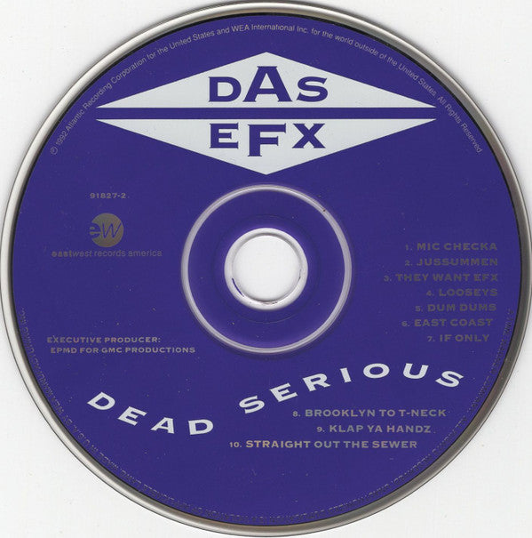 Das EFX : Dead Serious (CD, Album, ARC)
