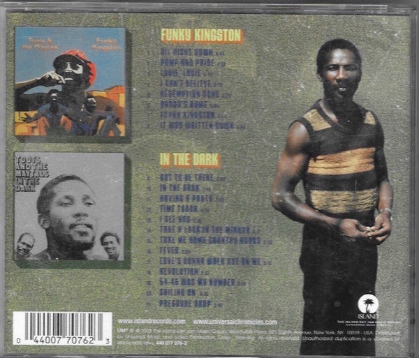 Toots & The Maytals : Funky Kingston / In The Dark (CD, Comp, RE)
