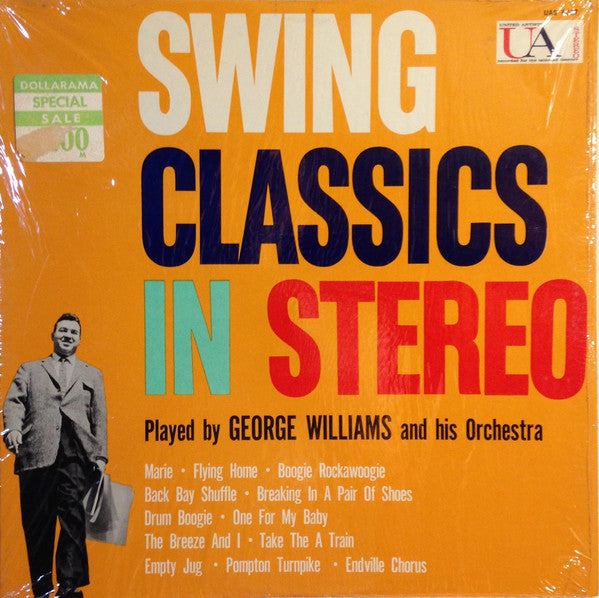 George Williams And His Orchestra - Swing Classics In Stereo (LP) (VG+) - Endless Media