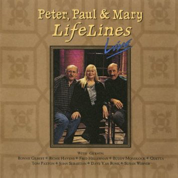 Peter, Paul & Mary : LifeLines Live (CD, Album, Club)