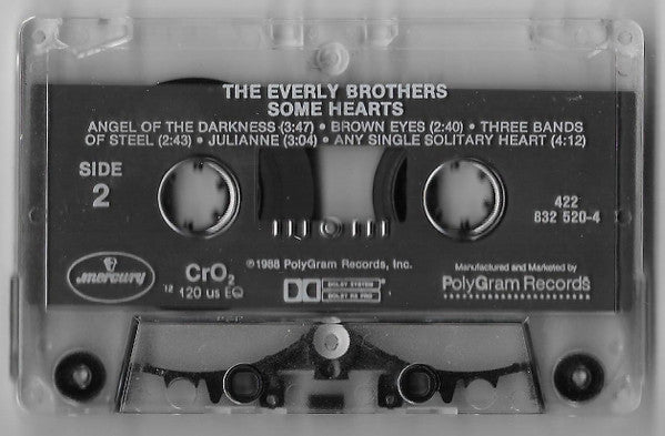 Everly Brothers : Some Hearts... (Cass, Album)