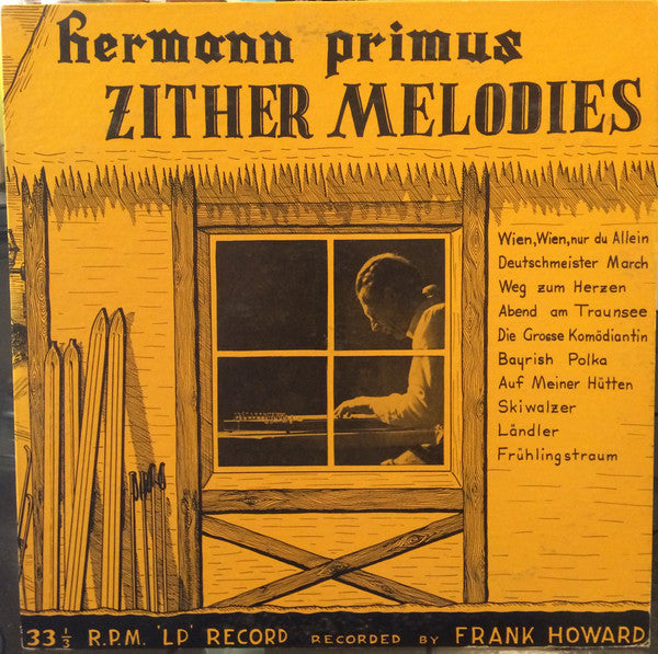 Hermann Primus : Zither Melodies (LP)
