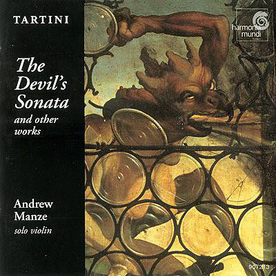 Giuseppe Tartini - Andrew Manze : The Devil's Sonata And Other Works (CD, Album)