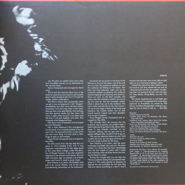 Don Ellis : Don Ellis At Fillmore (2xLP, Album, San)