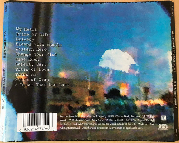 Neil Young And Crazy Horse : Sleeps With Angels (CD, Album)