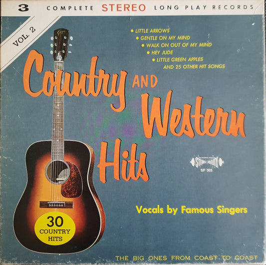 Various : Country And Western Hits Vol 2 (3xLP)