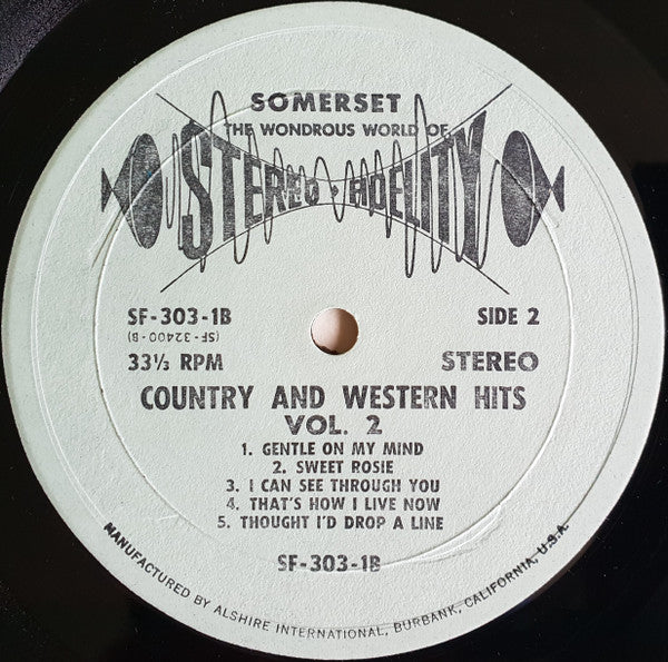 Various : Country And Western Hits Vol 2 (3xLP)
