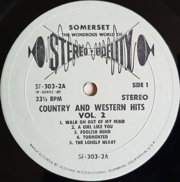 Various : Country And Western Hits Vol 2 (3xLP)