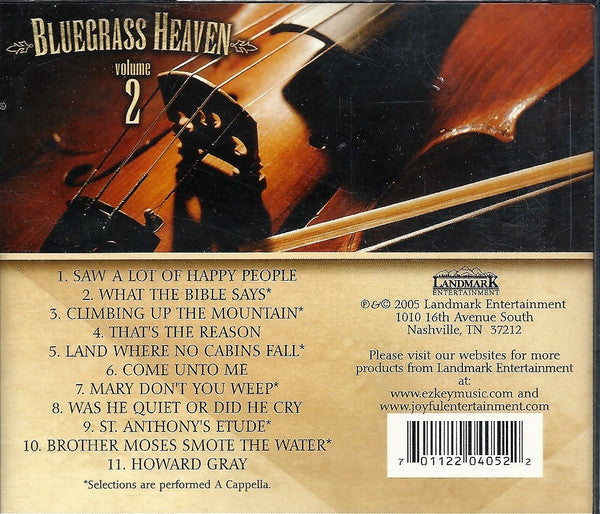 Various : Bluegrass Heaven Volume 2 (CD, Album)