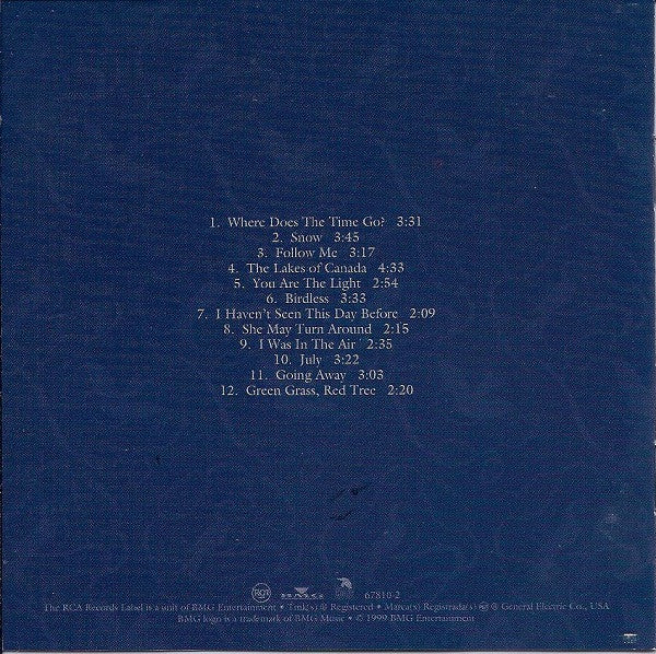 The Innocence Mission : Birds Of My Neighborhood (CD, Album)