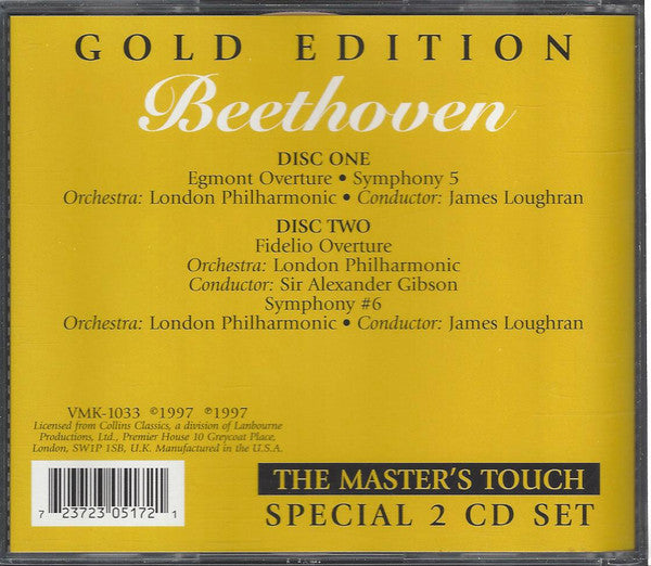 Ludwig van Beethoven : Gold Edition (CD, Comp)
