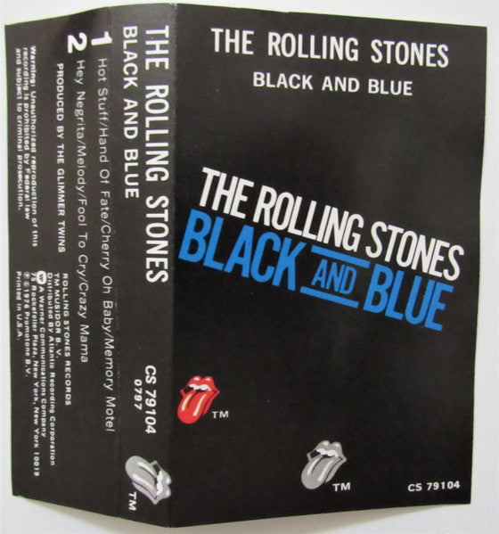 The Rolling Stones : Black And Blue (Cass, Album, Nor)