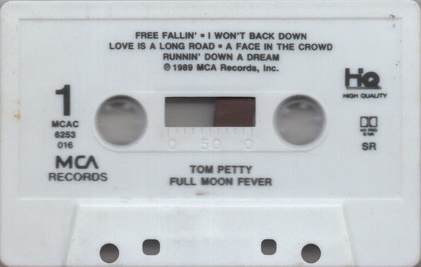 Tom Petty : Full Moon Fever (Cass, Album, Club, SR)