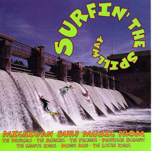 Various : Surfin' The Spillway (CD, Comp)