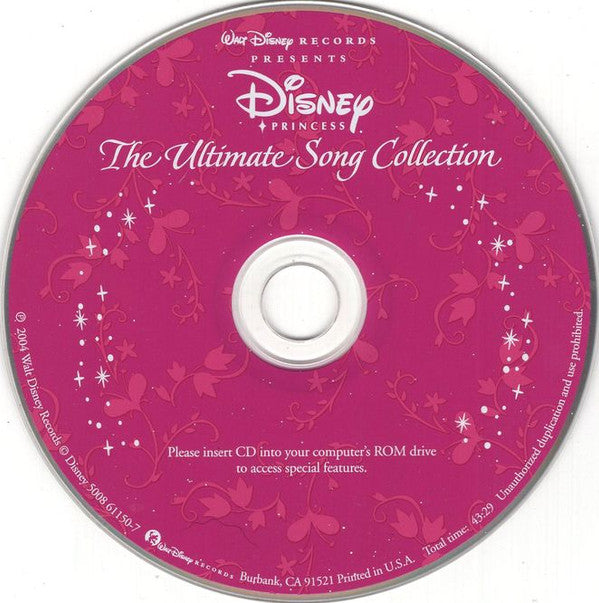 Various : Disney Princess: The Ultimate Song Collection (CD, Comp, Enh)
