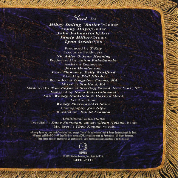Snot : Get Some (CD, Album, DAD)