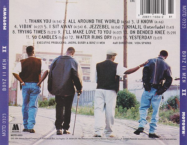 Boyz II Men : II (CD, Album, Club, CRC)