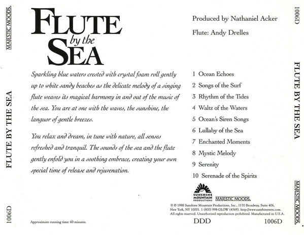 Andy Drelles : Flute By The Sea (CD)