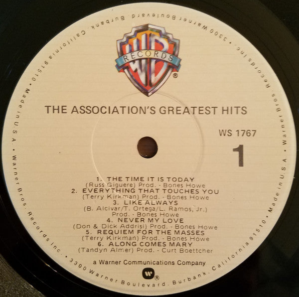 The Association (2) : Greatest Hits! (LP, Comp, RE, Jac)