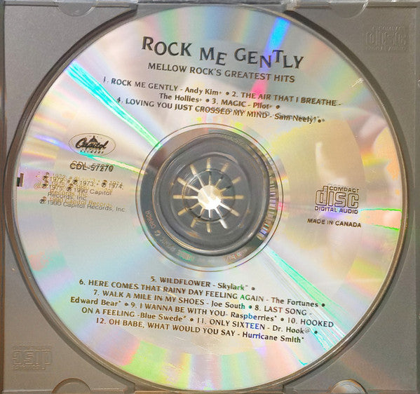 Various : Rock Me Gently - Mellow Rock's Greatest Hits (CD, Comp)