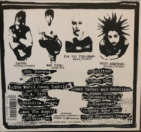 The Distillers : The Distillers (CD, Album, RE, Dig)
