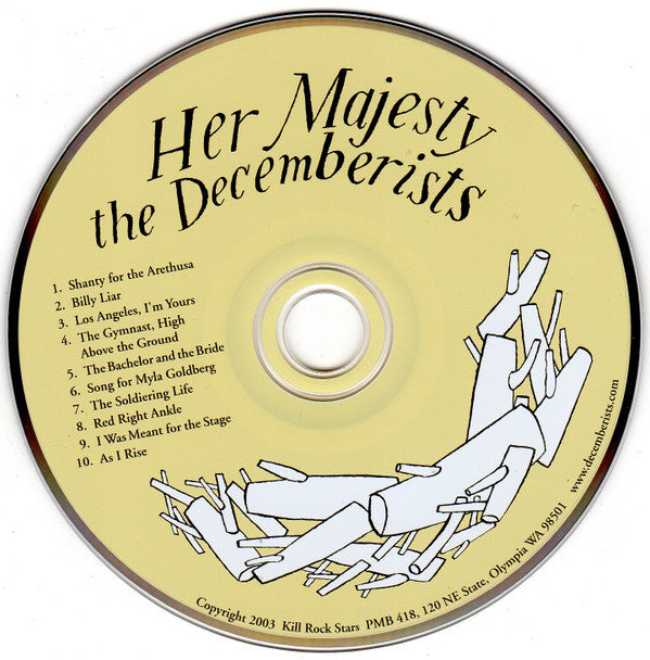The Decemberists : Her Majesty (CD, Album, RP)