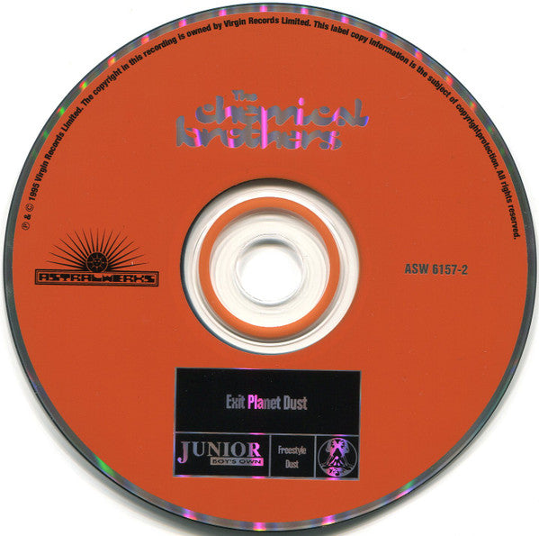 The Chemical Brothers : Exit Planet Dust (CD, Album, Club)