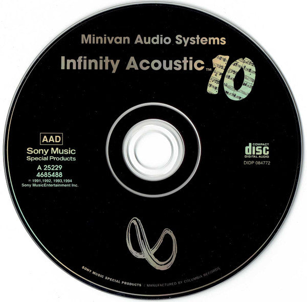 Various - Infinity Acoustic 10 (CD) (VG+) - Endless Media