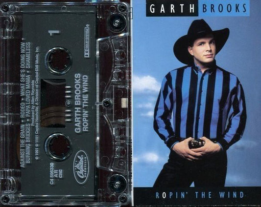 Garth Brooks : Ropin' The Wind (Cass, Album, Club, All)