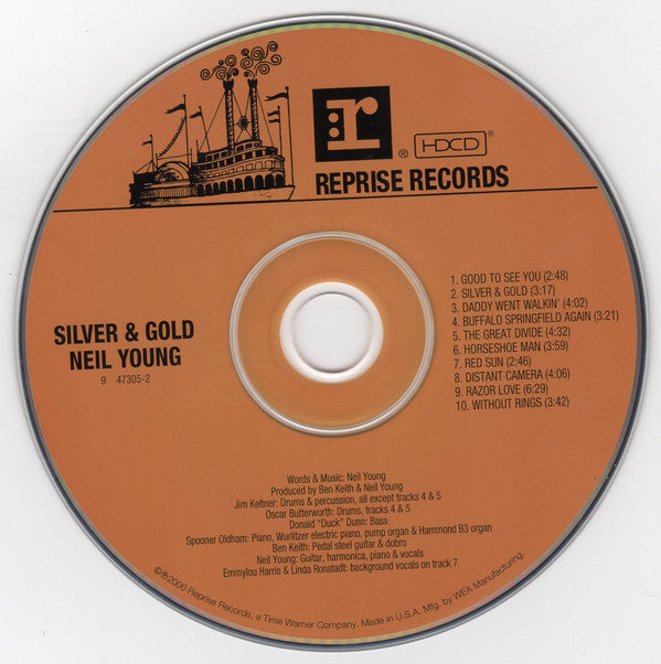Neil Young : Silver & Gold (HDCD, Album, Wea)