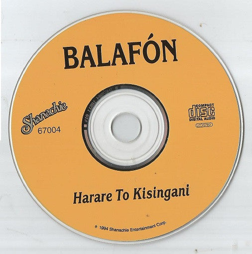 Balafon Marimba Ensemble : Harare To Kisangani (CD, Album)