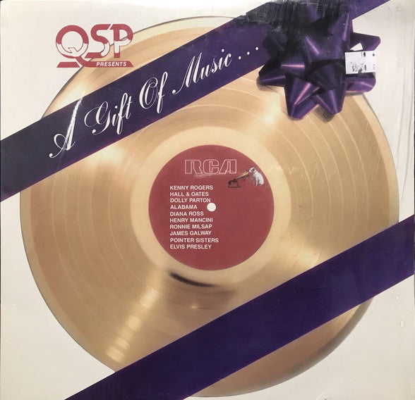 Various : QSP Presents The Gift Of Music... (LP, Comp, Promo)
