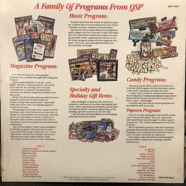 Various : QSP Presents The Gift Of Music... (LP, Comp, Promo)