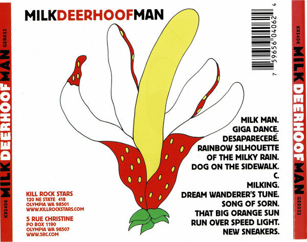 Deerhoof : Milk Man (CD, Album)