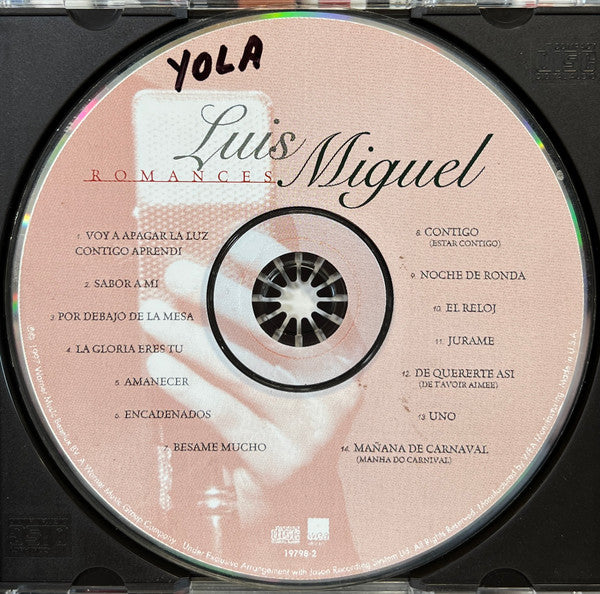 Luis Miguel : Romances (CD, Album, Club)