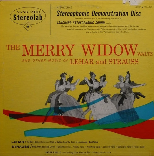 Orchester Der Wiener Staatsoper, Anton Paulik - The Merry Widow And Other Music Of Lehár And Strauss (LP) (VG+) - Endless Media