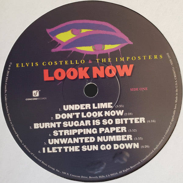 Elvis Costello & The Imposters : Look Now (LP, Album, 180)