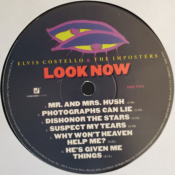 Elvis Costello & The Imposters : Look Now (LP, Album, 180)