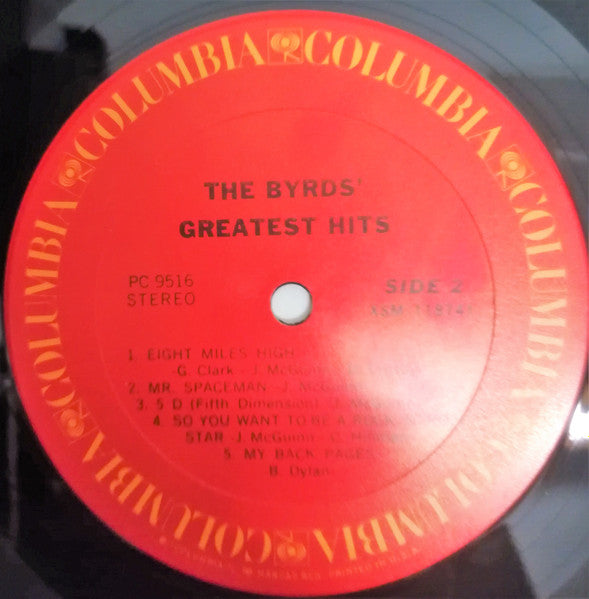 The Byrds : Greatest Hits (LP, Comp, RE)