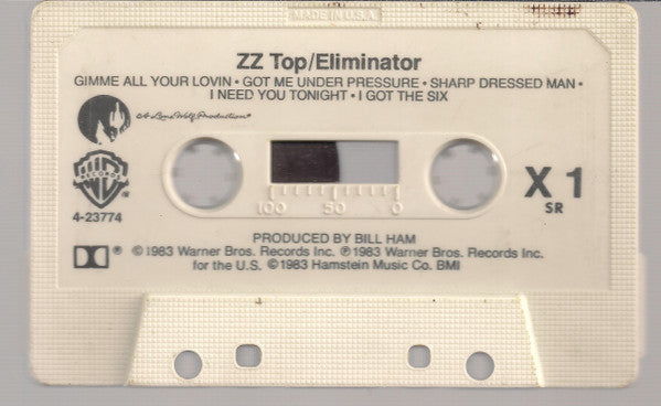 ZZ Top : Eliminator (Cass, Album, Dol)
