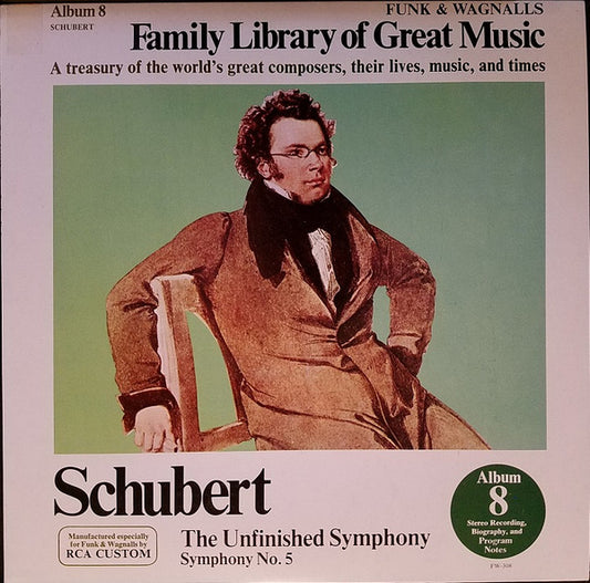 Franz Schubert - The Unfinished Symphony - Symphony No. 5 (LP) (M) - Endless Media