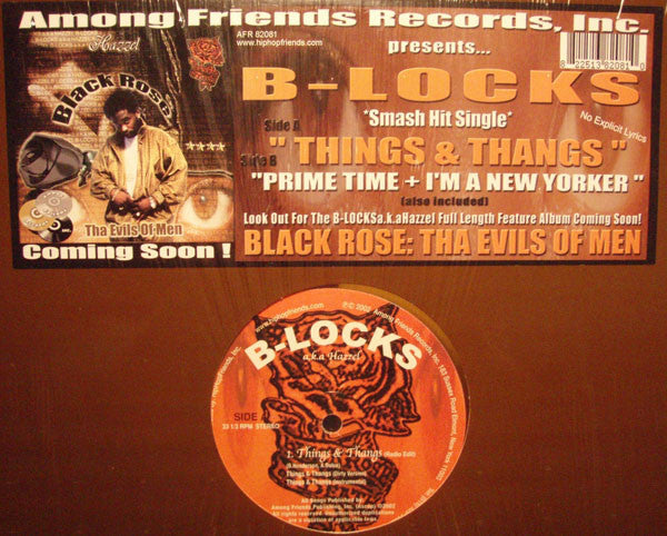 B-Locks : Things & Thangs (12", Ora)