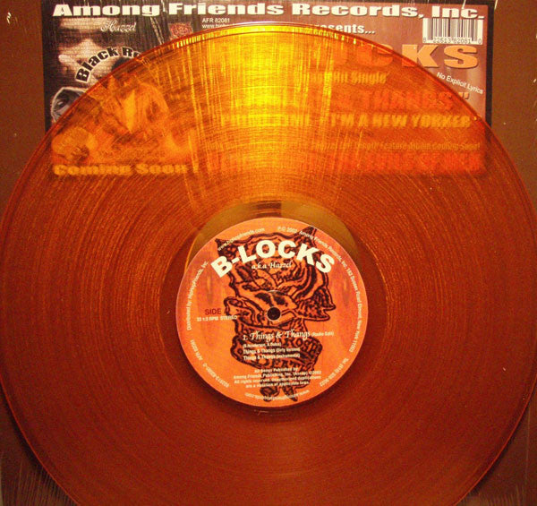 B-Locks : Things & Thangs (12", Ora)
