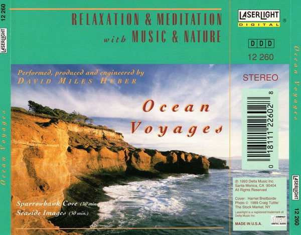 David Miles Huber : Relaxation & Meditation With Music & Nature (Ocean Voyages) (CD)